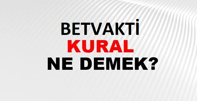 betvakti-kuralları